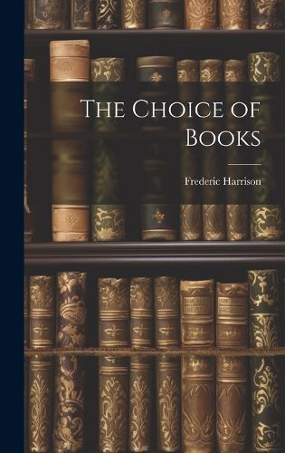Cover image for The Choice of Books