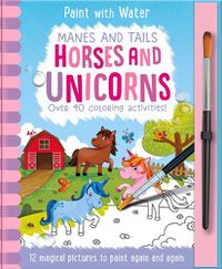 Cover image for Manes and Tails - Horses and Unicorns, Mess Free Activity Book