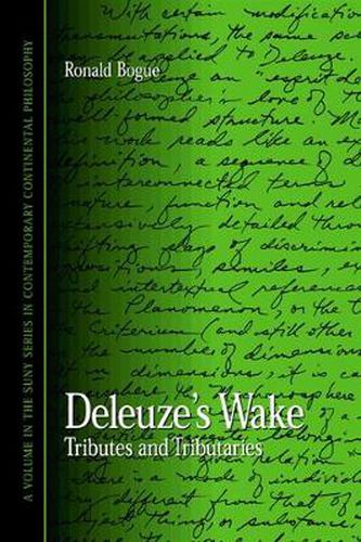 Cover image for Deleuze's Wake: Tributes and Tributaries