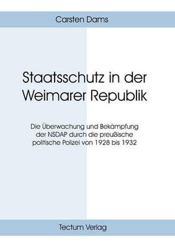 Cover image for Staatsschutz in der Weimarer Republik