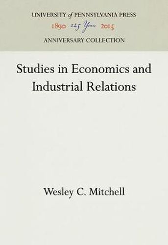 Cover image for Studies in Economics and Industrial Relations