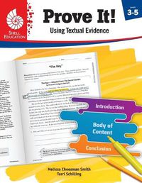 Cover image for Prove It! Using Textual Evidence, Levels 3-5