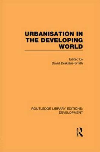 Cover image for Urbanisation in the Developing World