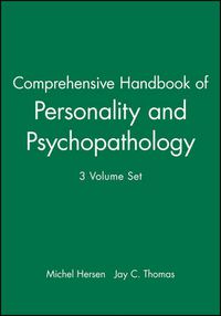 Cover image for Comprehensive Handbook of Personality and Psychopathology