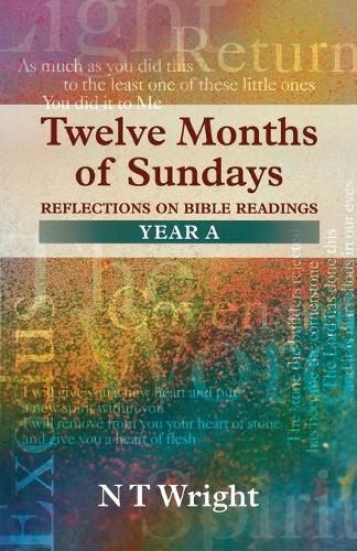 Cover image for Twelve Months of Sundays: Reflections on Bible Readings