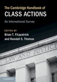 Cover image for The Cambridge Handbook of Class Actions