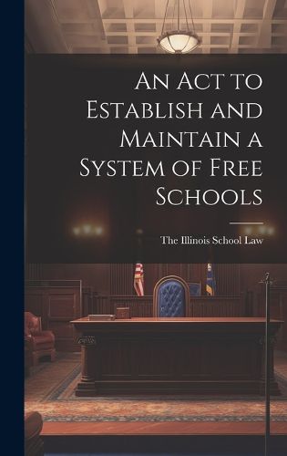 Cover image for An Act to Establish and Maintain a System of Free Schools