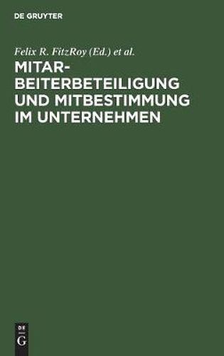 Cover image for Mitarbeiterbeteiligung und Mitbestimmung im Unternehmen