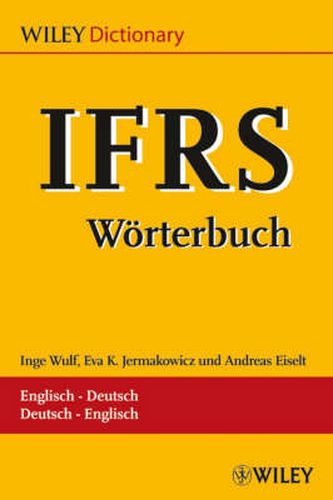 IFRS Worterbuch/Dictionary: Englisch Deutsch/Deutsch Englisch