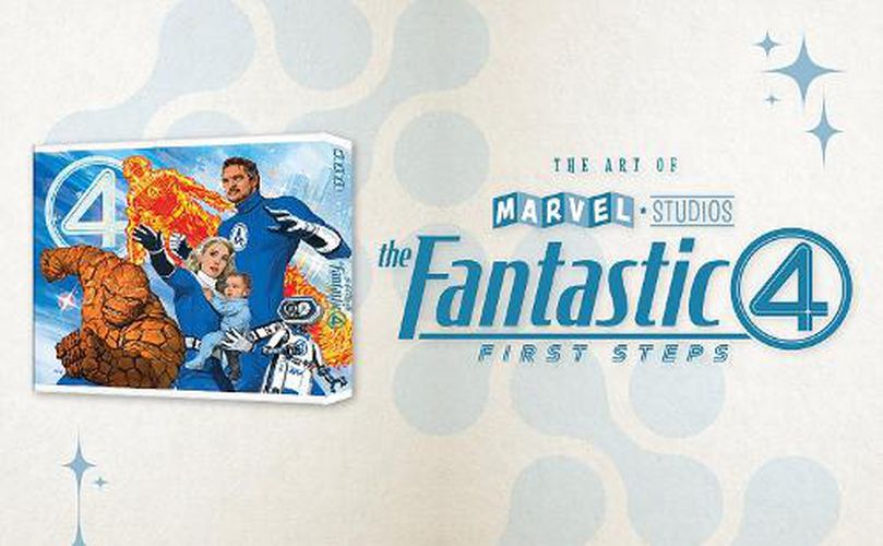 Cover image for Marvel Studios' The Fantastic Four: First Steps - The Art Of The Movie Deluxe Edition Slipcase