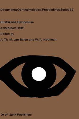 Cover image for Strabismus Symposium Amsterdam, September 3-4, 1981