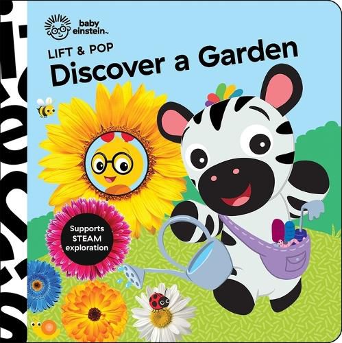 Cover image for Baby Einstein Discover A Garden Lift & Pop