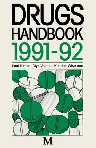 Cover image for Drugs Handbook 1991-92