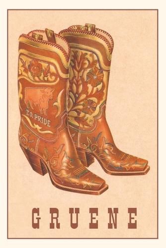 Cover image for Vintage Journal Guene, Cowboy Boots