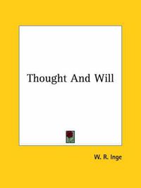 Cover image for Thought and Will