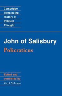 Cover image for John of Salisbury: Policraticus