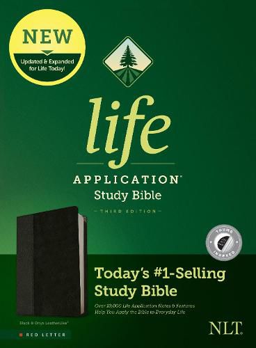 Cover image for NLT Life Application Study Bible, Third Edition, Black