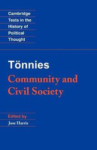 Cover image for Toennies: Community and Civil Society