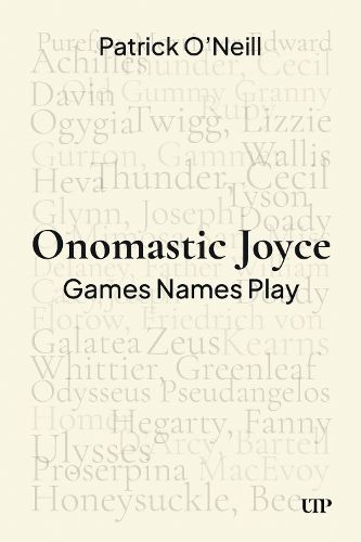 Cover image for Onomastic Joyce
