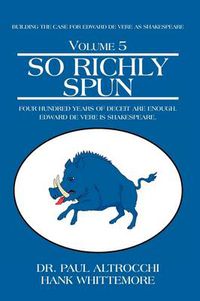 Cover image for So Richly Spun