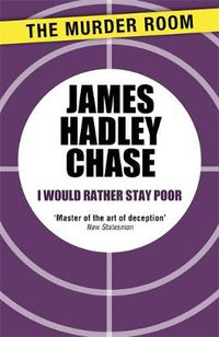 Cover image for I Would Rather Stay Poor