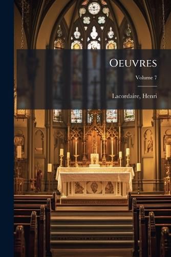 Cover image for Oeuvres Volume 7