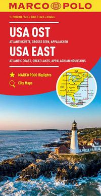 Cover image for USA East Marco Polo Map