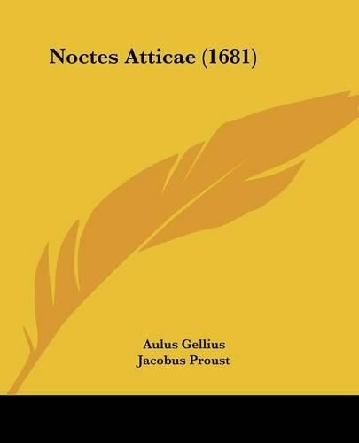 Cover image for Noctes Atticae (1681)