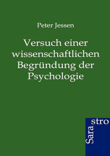 Cover image for Versuch einer wissenschaftlichen Begrundung der Psychologie