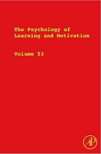 Cover image for The Psychology of Learning and Motivation: Advances in Research and Theory