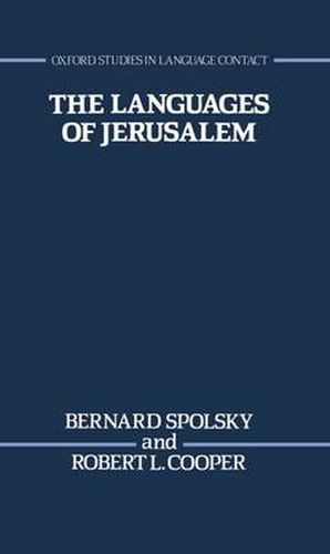 Cover image for The Languages of Jerusalem