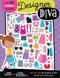 Cover image for Puffy Stickers Designer Diva