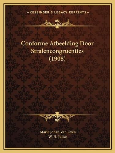 Cover image for Conforme Afbeelding Door Stralencongruenties (1908)