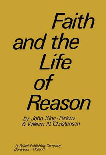 Cover image for Faith and the Life of Reason