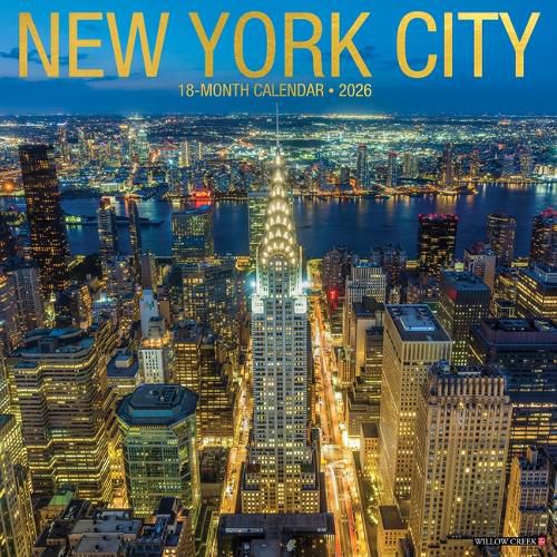 Cover image for New York City 2026 12 X 12 Wall Calendar