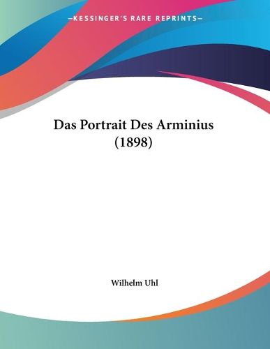 Cover image for Das Portrait Des Arminius (1898)