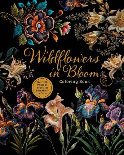 Cover image for Wildflowers in Bloom Coloring Book