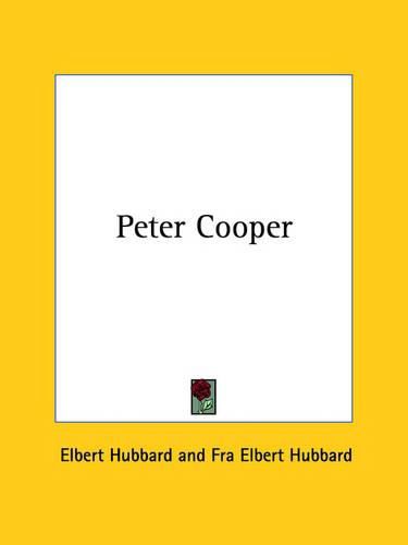 Cover image for Peter Cooper