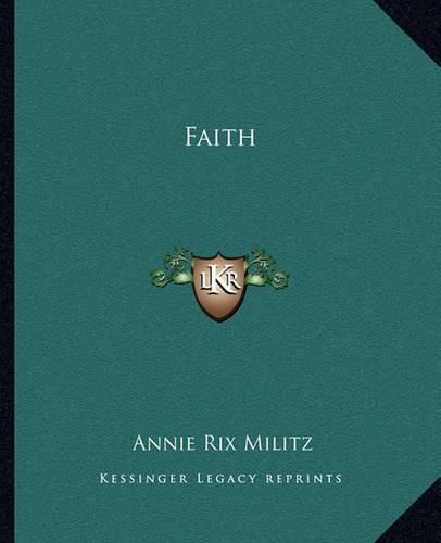 Cover image for Faith