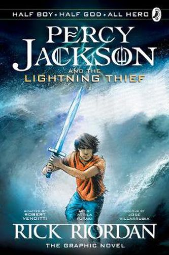Cover image for Percy Jackson and the Lightning Thief - The Graphic Novel (Book 1 of Percy Jackson)