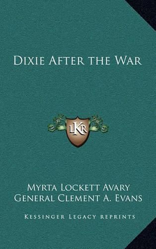 Dixie After the War