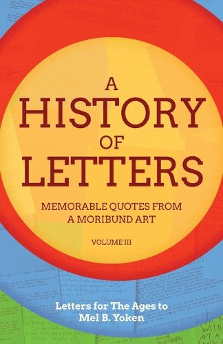 Cover image for A History of Letters III
