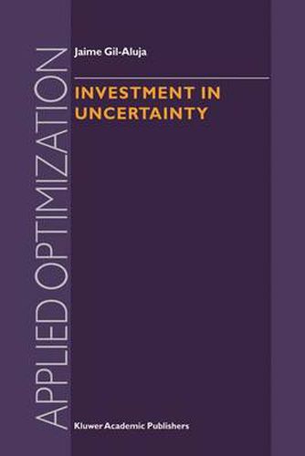 Cover image for Investment in Uncertainty