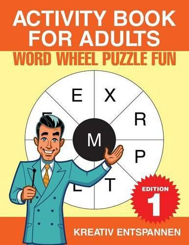 Cover image for Activity Book for Adults Word Wheel