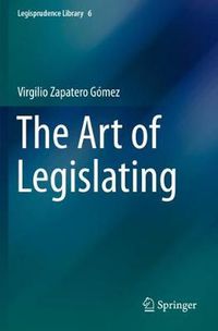 Cover image for The Art of Legislating