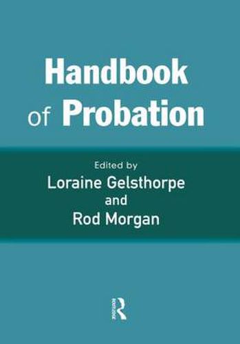 Cover image for Handbook of Probation