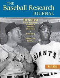 Cover image for Baseball Research Journal (BRJ), Volume 42 #2