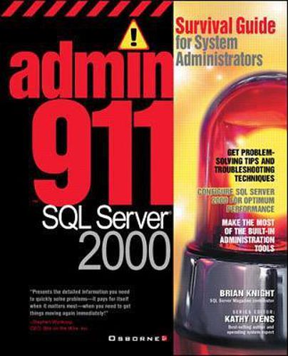 Cover image for Admin911: SQL Server 2000