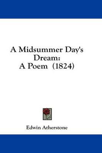 Cover image for A Midsummer Day's Dream: A Poem (1824)