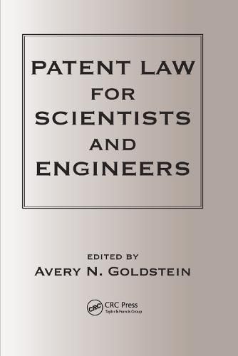 Cover image for Patent Laws for Scientists and Engineers